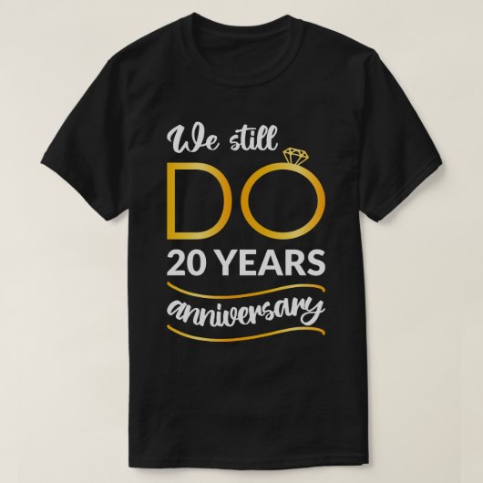 T-shirt Nous Faisons Encore 20 Anniversaires II (Design devant)