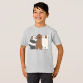 T-shirt Nous, Groupe Ours nu (Devant entier)