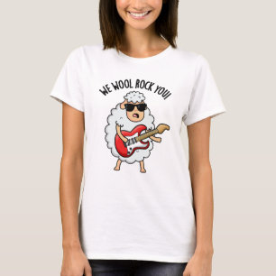 T-shirt Nous laine Rock You Mouton drôle de jeu de mots