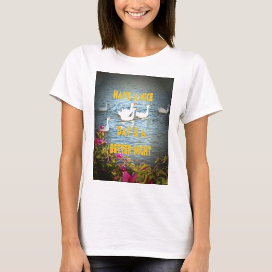 T-shirt Nous laissons toujours nos clients heureux et sati (Devant)