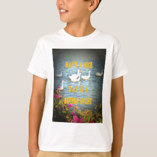 T-shirt Nous laissons toujours nos clients heureux et sati