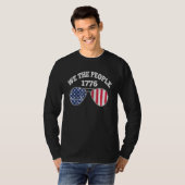 T-shirt Nous Le Peuple 1776 Drapeau Américain Patriotique (Devant entier)