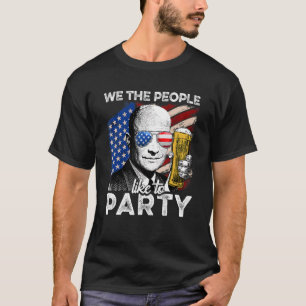 T-shirt Nous Le Peuple 4 juillet Dwight D Eisenhower Homme