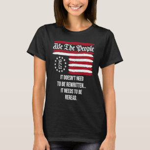T-shirt Nous Le Peuple Fête Du Travail Quatre Juillet Hi A