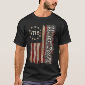 T-shirt Nous Le Peuple Histoire Américaine 1776 Pour Les F