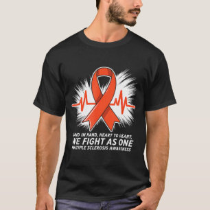 T-shirt Nous Luttons Ensemble pour la Sensibilisation à la