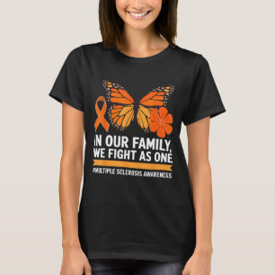 T-shirt Nous Luttons Ensemble Sclérose En Plaques Papillon
