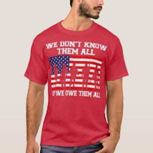 T-shirt Nous Ne Les Connaissons Pas Tous, Mais Nous Leur D