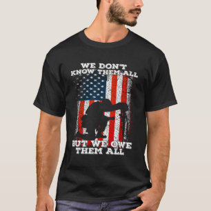 T-shirt Nous Ne Les Connaissons Pas Tous, Mais Nous Leur D