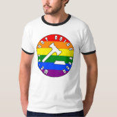 T-shirt Nous ne retournons pas les droits PRIDE (Devant)