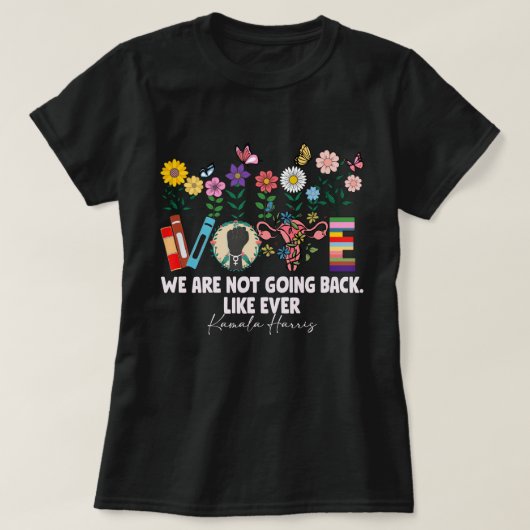 T-shirt nous ne reviendrons pas (Design devant)