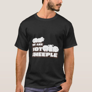 T-shirt Nous Ne Sommes Pas ÉPURÉS. Utilisez la pensée crit