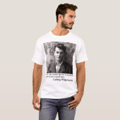 T-shirt "Nous ne sommes pas ici pour profiter d'un (Devant entier)
