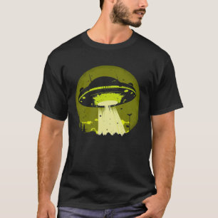 T-shirt Nous ne sommes pas seuls, visiteur extraterrestre