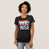 T-shirt Nous nous élevons avec fierté (Devant entier)