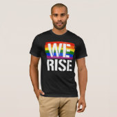 T-shirt Nous nous élevons avec fierté (Devant entier)