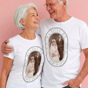 T-shirt Nous nous marions toujours Cadeau personnalisé ave