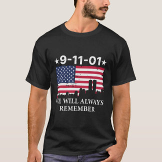 T-shirt Nous Nous rappellerons toujours n'oublierons jamai