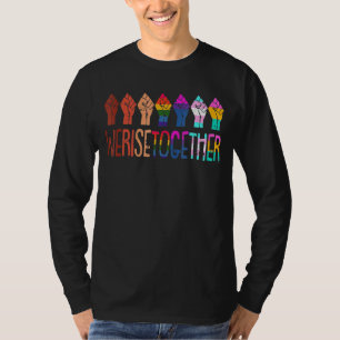 T-shirt Nous nous rassemblons Pride Lgbt-Q Justice sociale