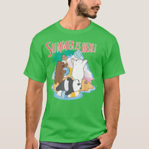 T-shirt Nous Ours nu Grizz Panda Ours de glace Été ici