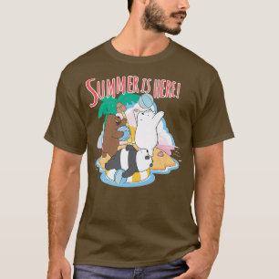 T-shirt Nous Ours nu Grizz Panda Ours de glace Été ici
