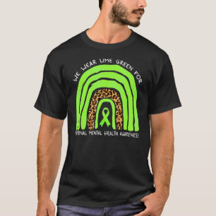 T-shirt Nous portons la chaux Green Maternelle Santé Menta