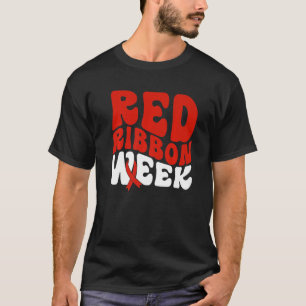 T-shirt Nous portons le rouge pour la Semaine du ruban rou