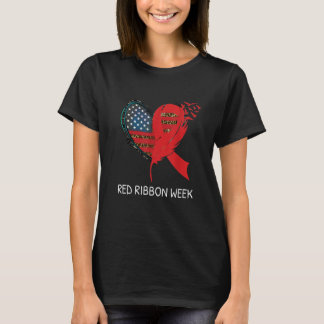 T-shirt Nous Portons Le Rouge Pour La Semaine Rouge Du Rub
