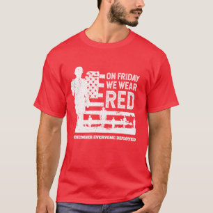 T-shirt Nous Portons Le Soldat Rouge Vendredi