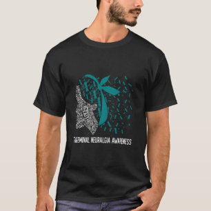 T-shirt Nous Portons Turquoise Pour La Sensibilisation Neu