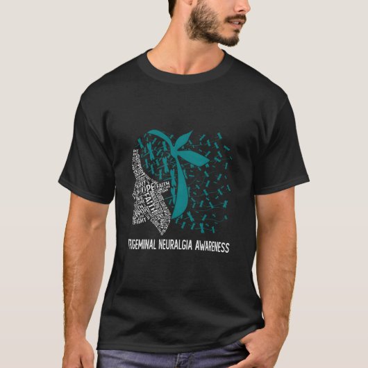 T-shirt Nous Portons Turquoise Pour La Sensibilisation Neu (Devant)