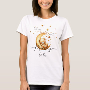 T-shirt Nous pouvons à peine attendre Maman ours en deveni