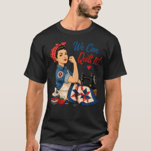 T-shirt Nous pouvons le coudre, Rosie la Riveteuse Machine
