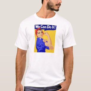 T-shirt Nous pouvons le faire ! Rosie la riveteuse Affiche