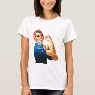 T-shirt Nous pouvons le faire Rosie le pouvoir des femmes 