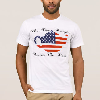 T-shirt Nous que les personnes nous ont unis tenons le