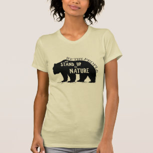 T-shirt Nous que les personnes représentent la nature -