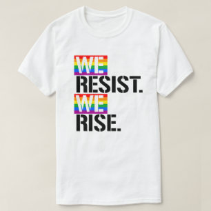 T-shirt Nous résistons Nous nous levons