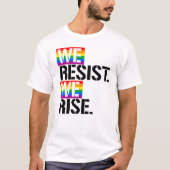 T-shirt Nous résistons Nous nous levons (Devant)