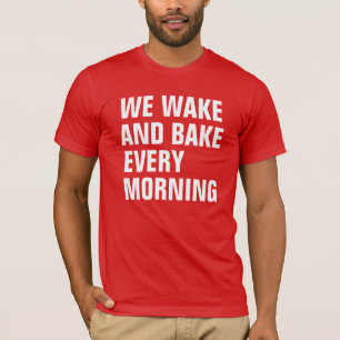 T-SHIRT NOUS RÉVEILLONS ET FAISONS CHAQUE MATIN