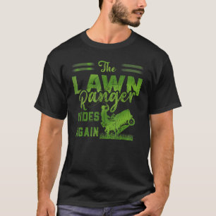 T-shirt Nous Roulons À L'Aube Papa Lawn Mower Faire Rire J