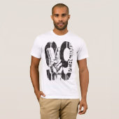 T-shirt Nous sommes chemise de paix de 99 pour cent (Devant entier)