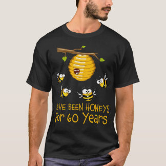 T-shirt Nous Sommes Des Miels Depuis 60 Ans. 60e Mariage