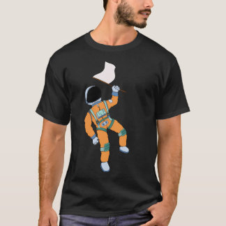 T-shirt Nous Sommes En Paix - Astronaute Flottant