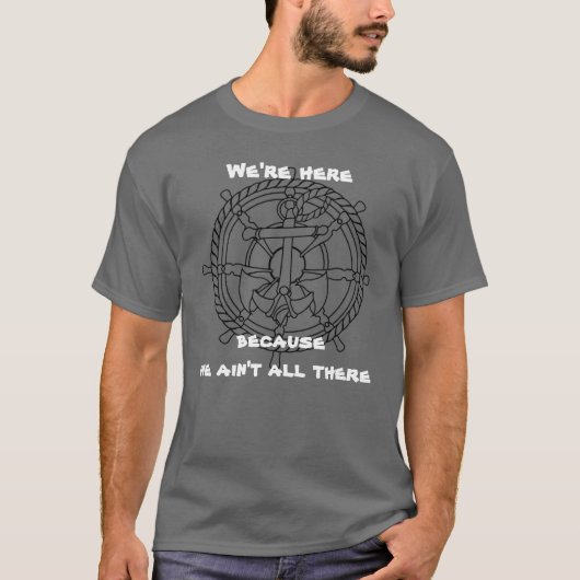 T-shirt Nous sommes ici parce que nous ne sommes pas tous (Devant)