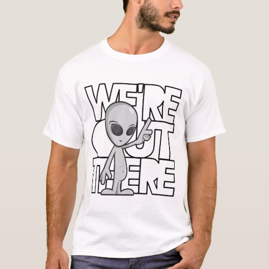 T-shirt Nous sommes là (Devant)