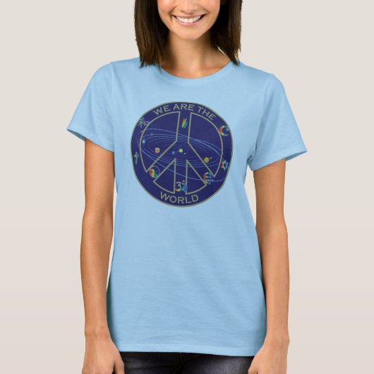 T-SHIRT NOUS SOMMES LE MONDE (Devant)