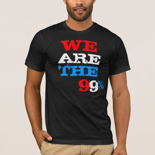 T-shirt Nous sommes les 99% par XSTITCHESX (Devant)