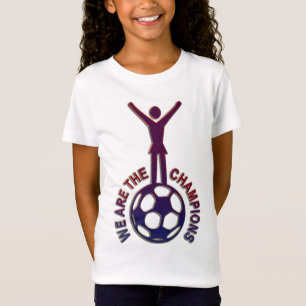 T-Shirt NOUS SOMMES LES CHAMPIONS - femmes soccer
