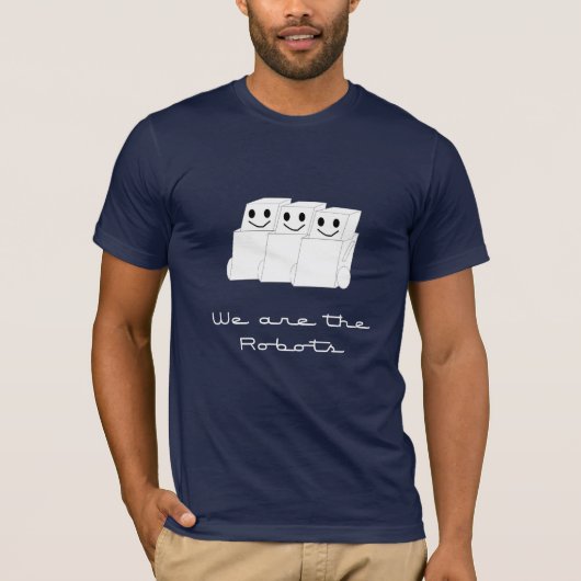 T-shirt Nous sommes les robots… (Devant)